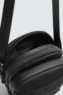 RUBBERISED CROSSBODY BAG - Zara фото 12