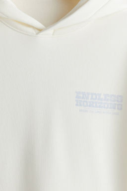 Sudadera con motivo y capucha Relaxed Fit - H&m фото 9