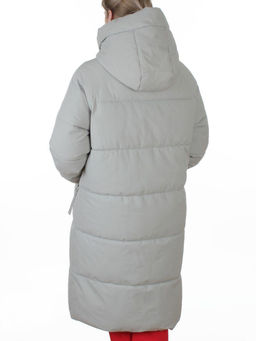 24-802 LT. OLIVE Пальто зимнее женское (200 гр. холлофайбер)