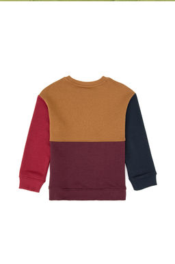 Erkek _ocuk Bordo Bisiklet Yaka Sweatshirt Sepette S_rpriz _ndirim - U.s. polo assn фото 2