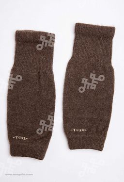 из 100% монгольской шерсти Наколенники длинные - Mongolka фото 2