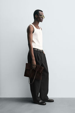 LABEL TANK T-SHIRT - Zara фото 4