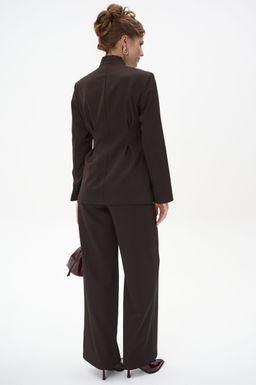 Пиджак Тайрис (шоколадный) - Эльза фото 16