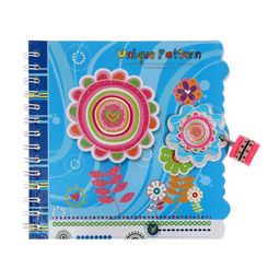 Записная книжка в подарочной коробке, на замочке, А6, 50 листов, линия Цветы, МИКС - Calligrata фото 5