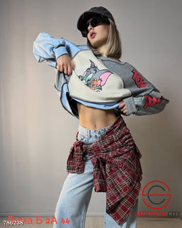 Женская толстовка с мехом - Bruno фото 3