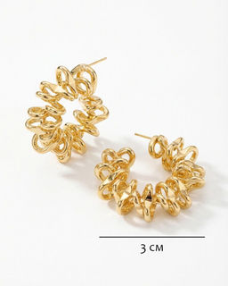 Стильные серьги