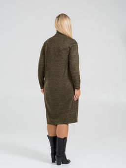 Платье 1370 хаки - Novita фото 7