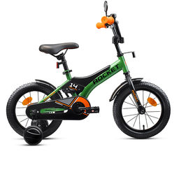Велосипед 14" Rocket Phoenix, цвет зеленый