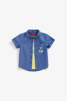 mothercare / Рубашка и футболка в комплекте