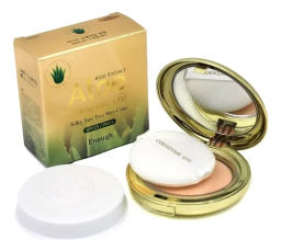 Пудра компактная enough Coenzyme Q10 Aloe Silky Sun Two Way Cake SPF25/PA++ №13 13 г + 13 г