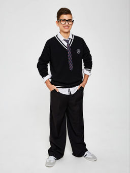 ACOOLA / Джемпер детский для мальчиков Felix черный  фото 3