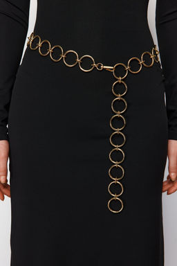 Alt?n Halkal? Zincir Kad?n Kemer TEDSS24KE00012