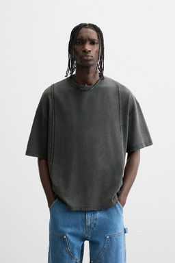 WASHED KNIT T-SHIRT - Zara фото 2