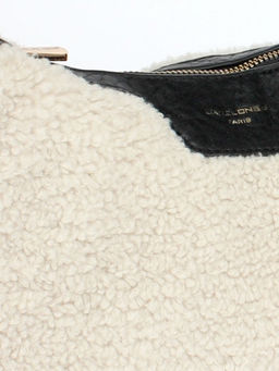 Сумка женская иск/мех+иск/кожа DJ-CM 7102- CREAMY WHITE, 1 отд.плеч/рем, св.бежевый SALE 263151 - Adelia фото 9