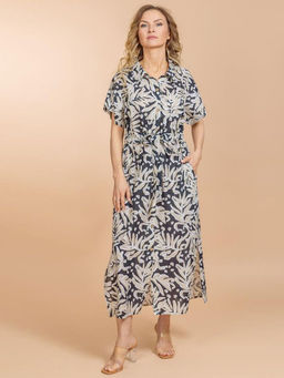 Платье (вискоза,лен) №25-588-2 (Лето-2025)