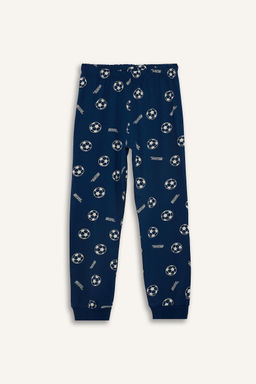 %100 Pamuk Hayvan Desenli 2li Pijama Tak_m_ Erkek Bebek - Defacto фото 9