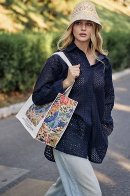 сумка 100% хлопок(канвас) авторский принт ВАН ГОГ - Sahar art lab фото 12