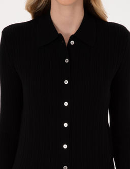 Siyah Slim Fit Triko H_rka - Pierre cardin фото 6