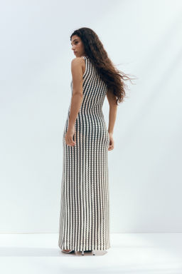 Vestido midi en punto calado - H&m фото 3
