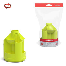 Подставка для канцелярских принадлежностей ErichKrause MINI DESK NEON SOLID вращающаяся, 1...