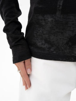 Лонгслив-паутинка