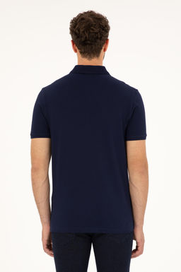 U. S. Polo Assn / Мужская темно-синяя футболка - U.s. polo assn фото 5