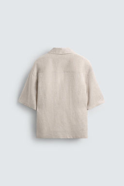 100% LINEN KIMONO SHIRT - Zara фото 25
