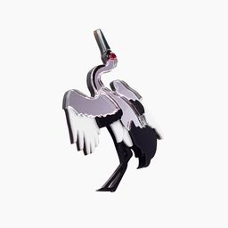 Брошь Аист - Orgalica фото 3