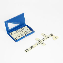 Домино классическое «Форкас», 28 шт., синий