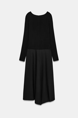 ZW COLLECTION CONTRAST DRESS - Zara фото 7