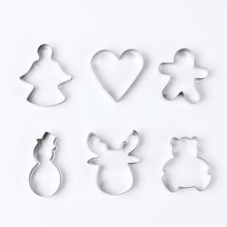 Формы для выпечки Новогодние вкусняшки, 6 шт.