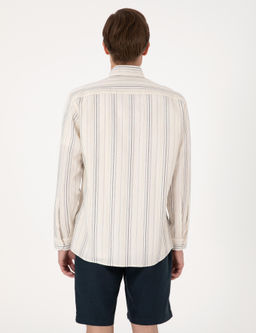 Lacivert Regular Fit Uzun Kollu G_mlek - Pierre cardin фото 6