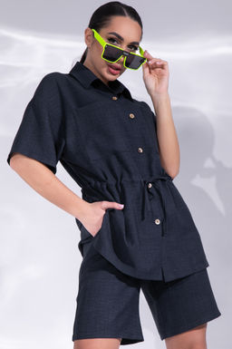 Костюм Стейси (синий) - Эльза фото 3