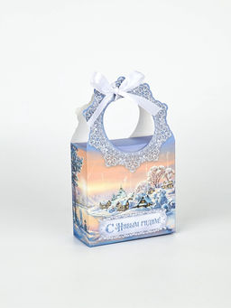 Набор подарочных коробок , 3 шт , Деревушка