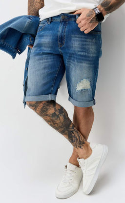 Шорты P611-0986 middle blue