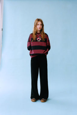 STRIPED CHERRY SWEATSHIRT - Zara фото 8