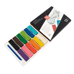 Аква-колор Изостудия Пластилин классический IZO-MC12 240 г ( в картонной упаковке ) 12 цв  фото 4