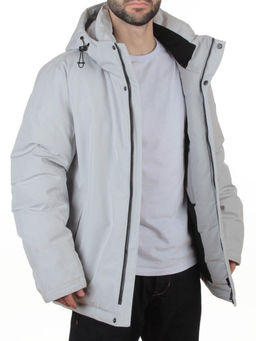 D6313 LT. GRAY Куртка мужская зимняя (200 гр. холлофайбер)