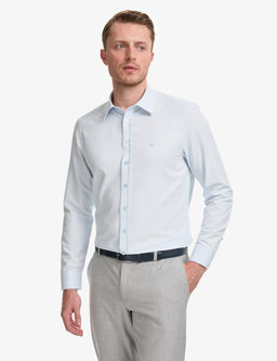 A__k Mavi Slim Fit Arm_rl_ Uzun Kollu G_mlek