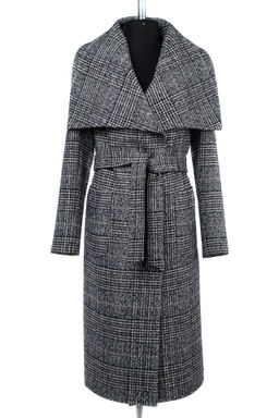 01-09459 Пальто женское демисезонное (пояс) - El podio фото 11