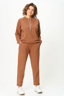 Джемпер Rumoda 2270 коричневый  фото 7