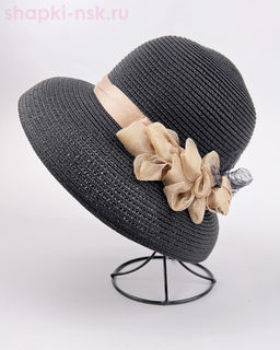 Ш55 роза Шляпа женская (56-58)