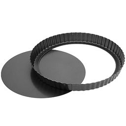 Форма для выпечки с тефлоновым покрытием д24см h2,5см, съемное дно (Китай)