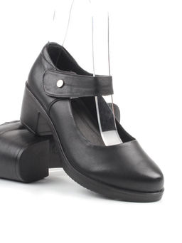 06-DHL104-D1 BLACK Туфли женские (натуральная кожа)