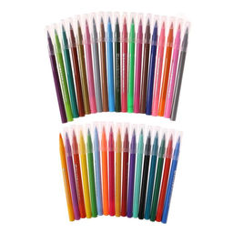 Фломастеры 36 цветов, мягкая кисть, в тубусе - Simaland фото 2