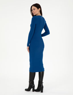 Saks Ex. Slim Fit Triko Elbise - Pierre cardin фото 4
