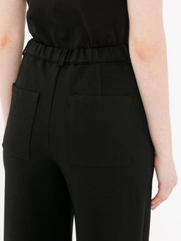 Брюки прямые трикотажные