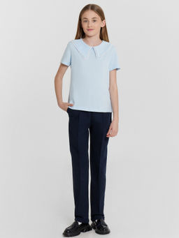 Брюки для девочек синие - Mark formelle фото 3