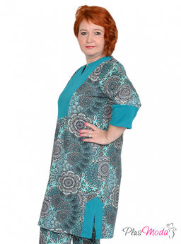 Туника Модель №1207 размеры 44-84 - Plusmoda фото 15