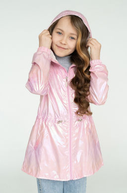 Ветровка для девочки розовая